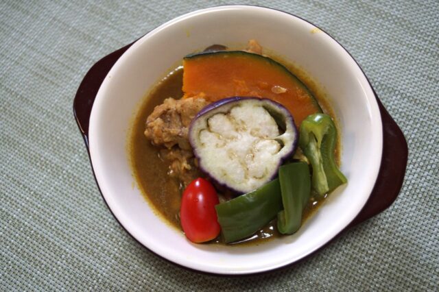 チキンごろごろ野菜のスープカレー