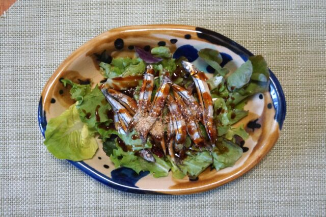 小魚の甘辛焼き