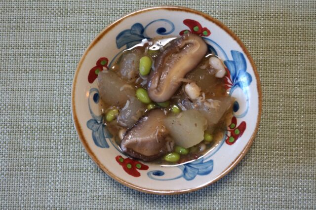 冬瓜と桜エビの煮物