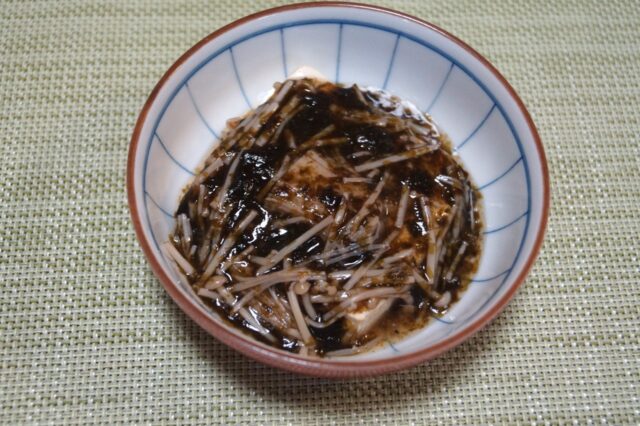 豆腐の海苔あんかけ