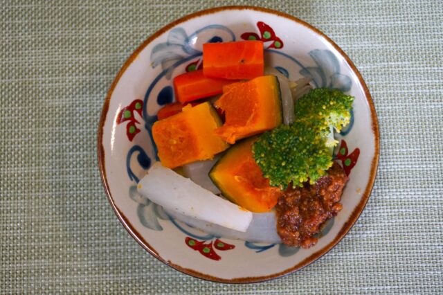 味噌マスタードの重ね煮ポトフ